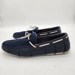 SWIMS Shoe Men 13 Breeze Knit Wave  Slip On Penny Loafer Walking Drive Comfort